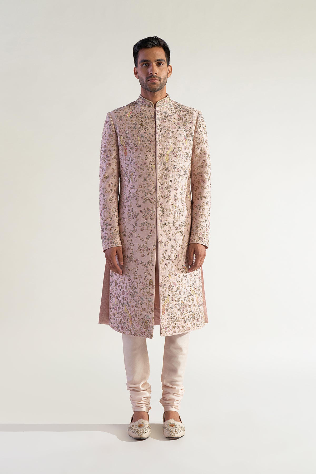 Peach Sherwani