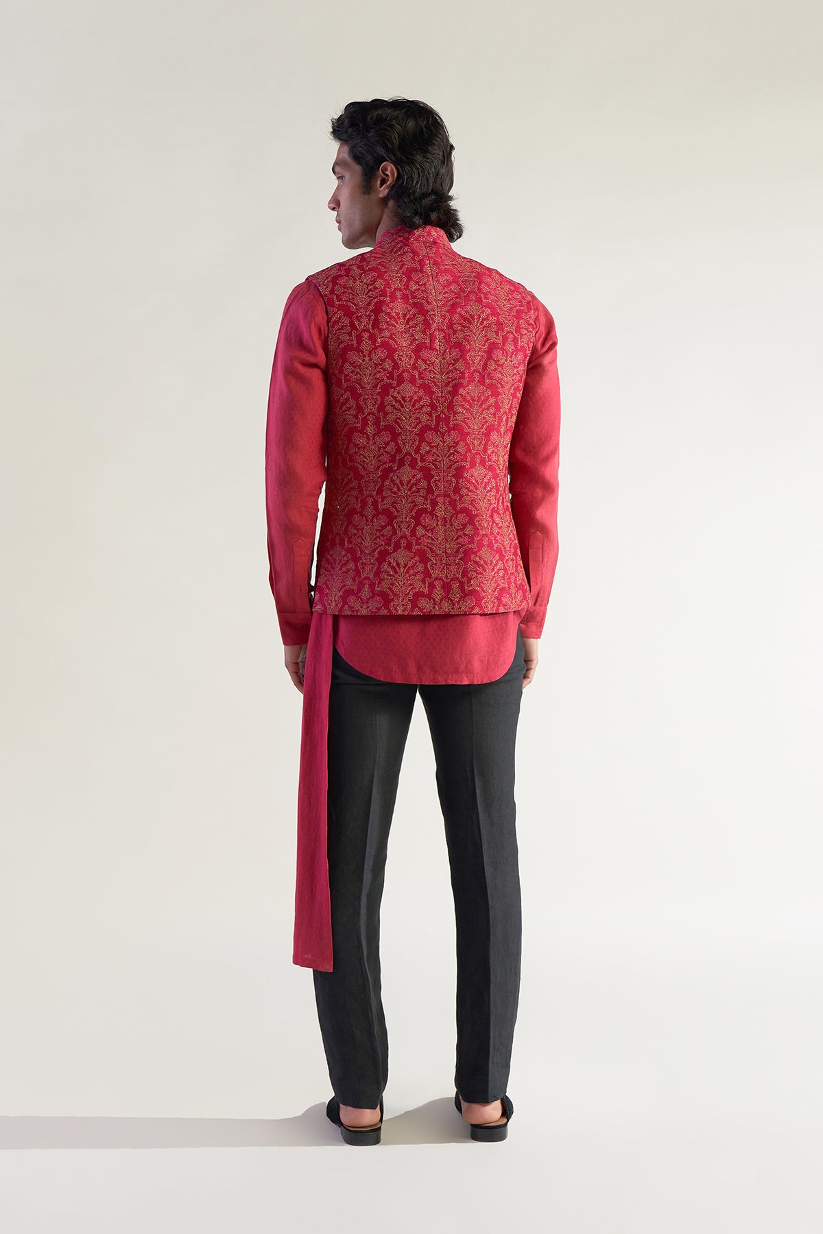 Pink Drape Shirt