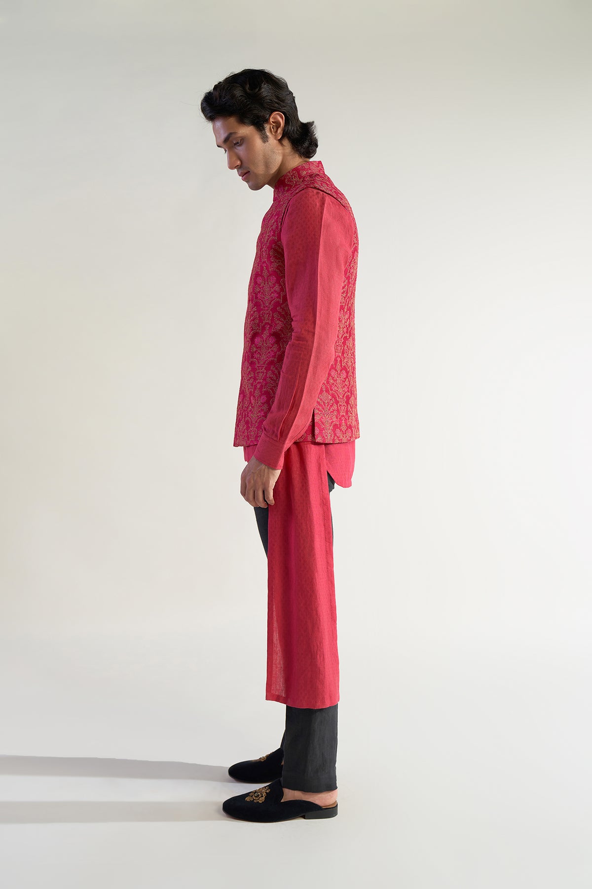 Pink Drape Shirt