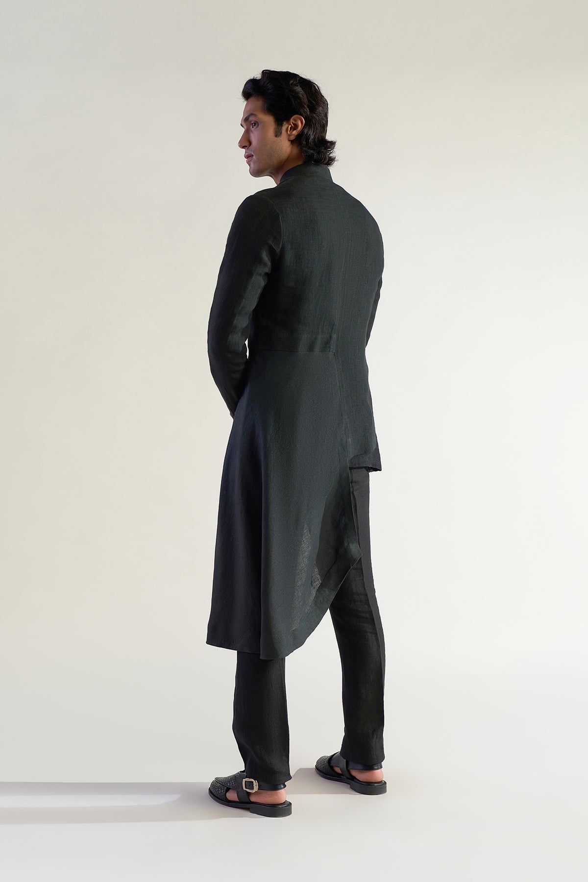 One Side Long Jacket