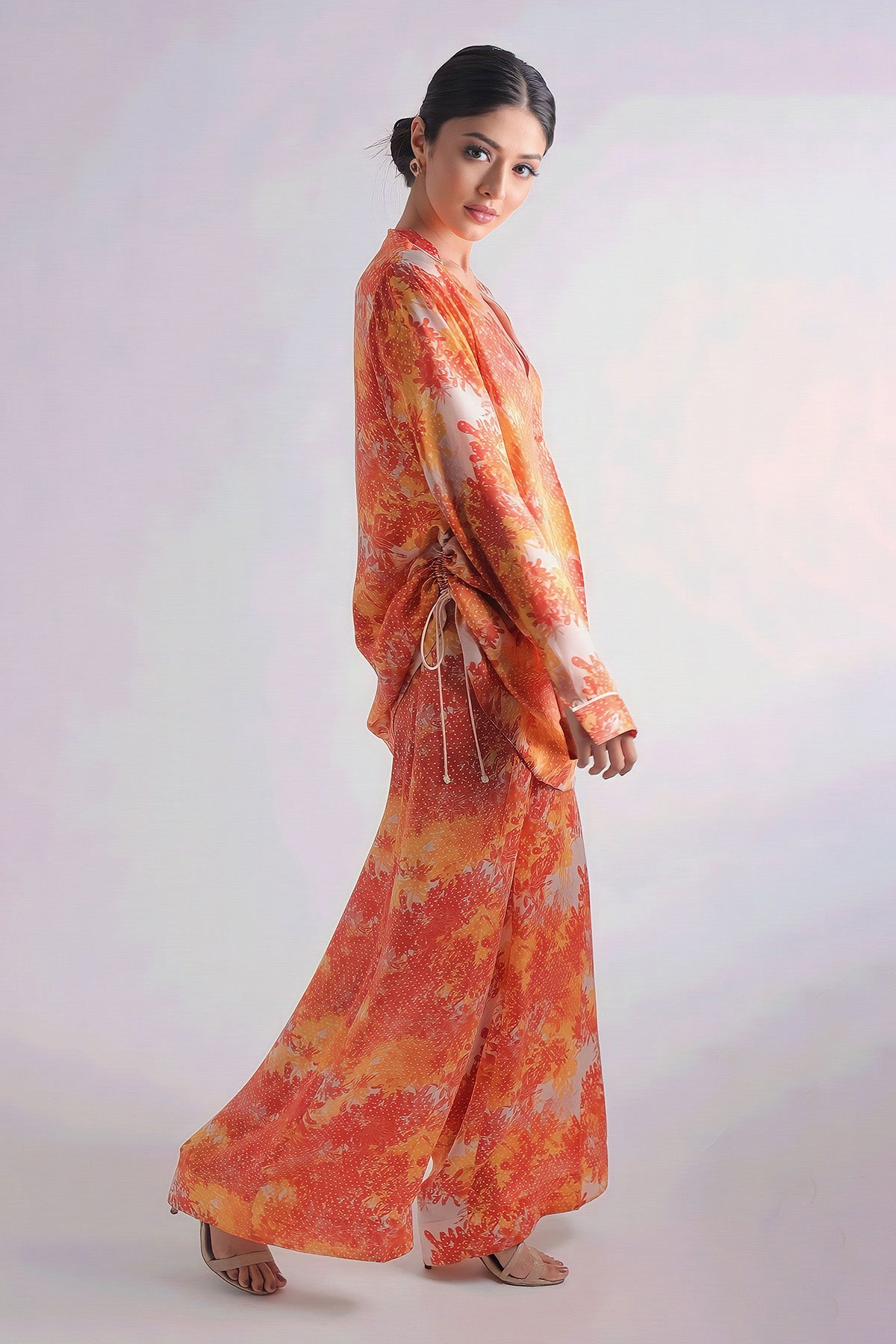 Top Paired With Flared Pants