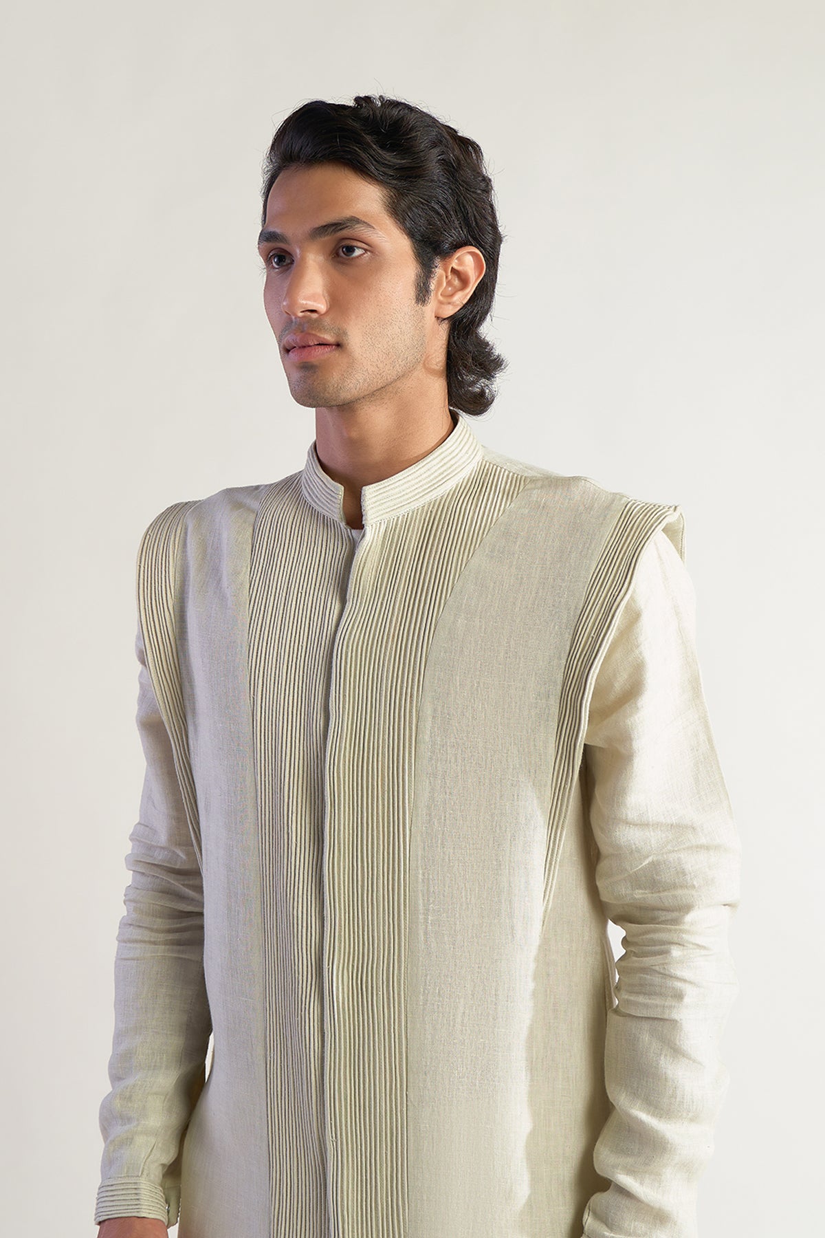 Beige Kurta