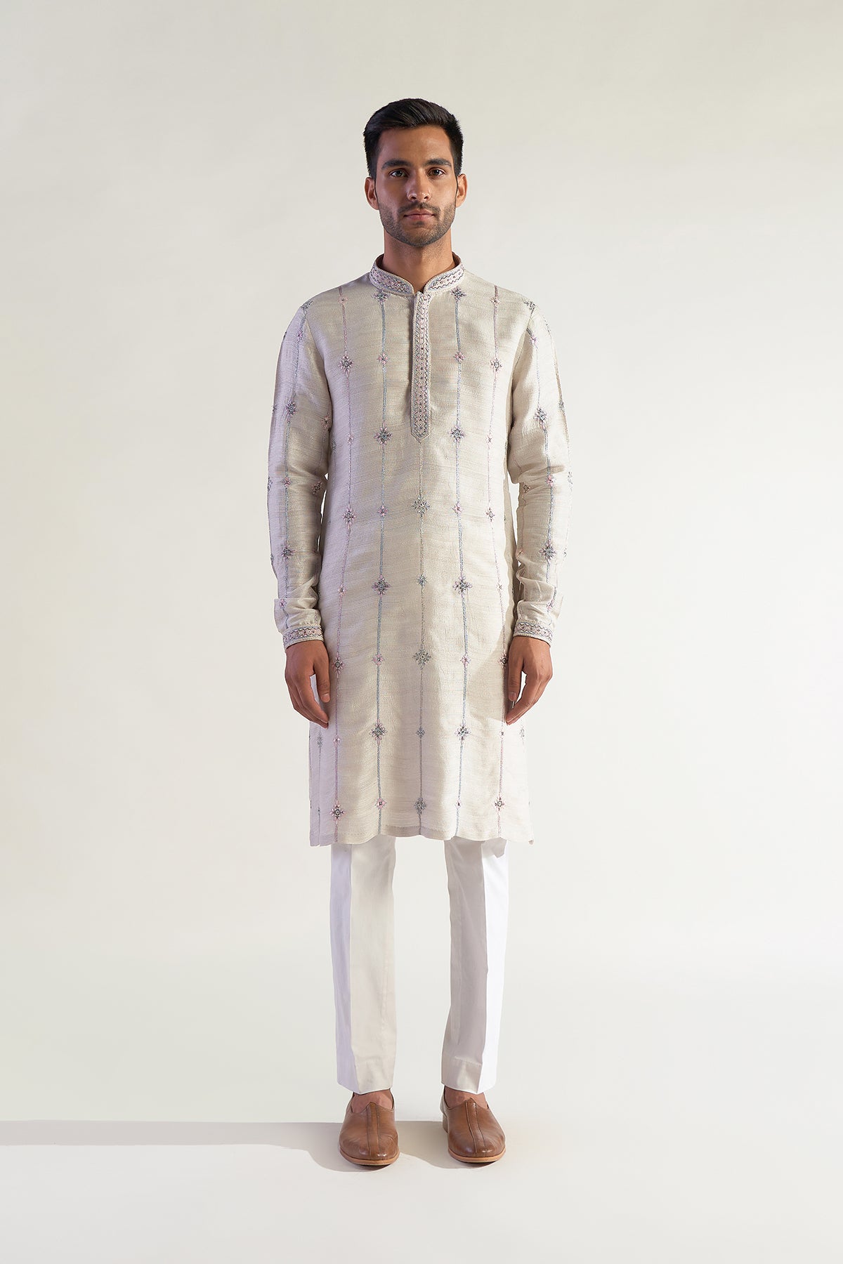 Peach Kurta