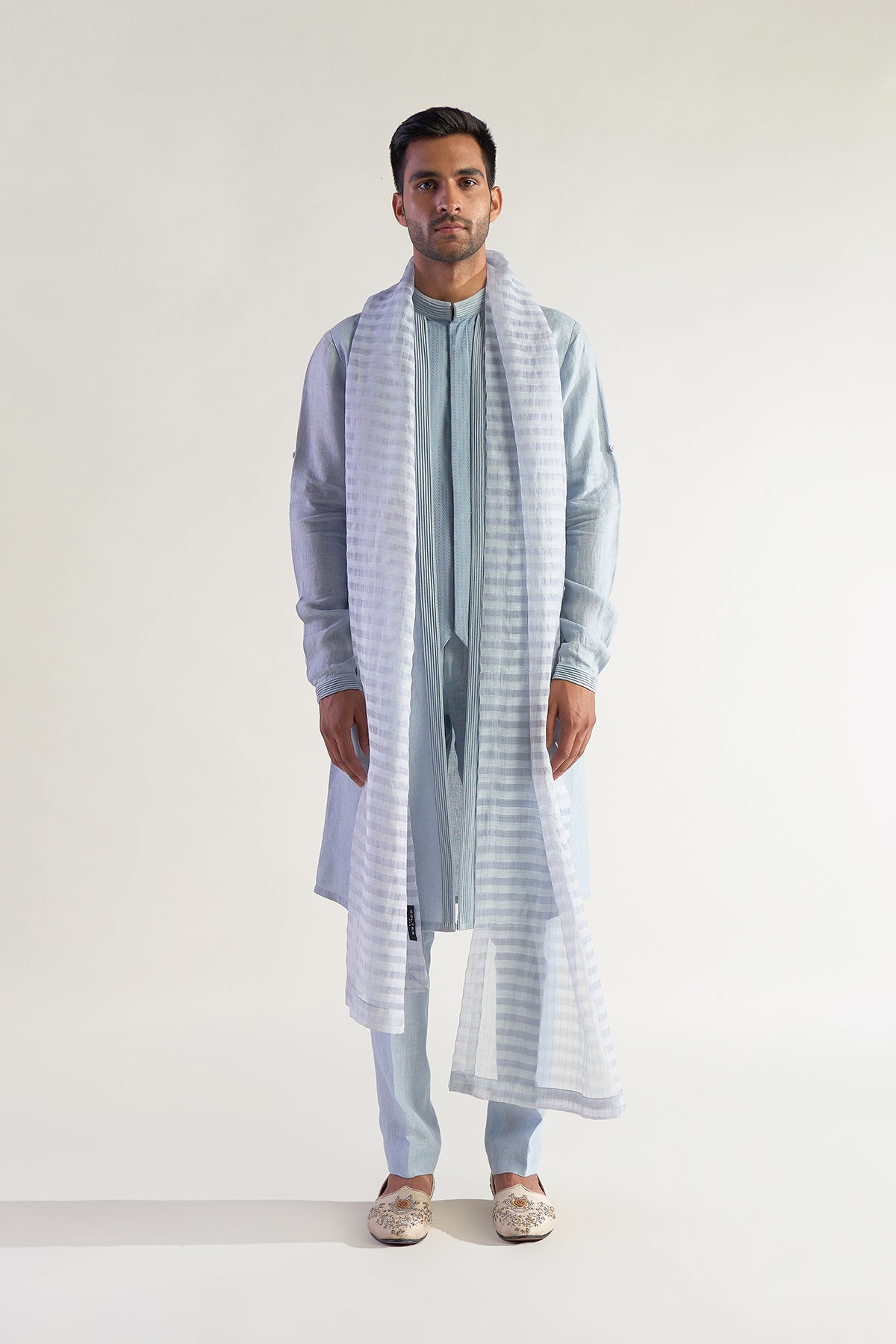 Powder Blue Kurta