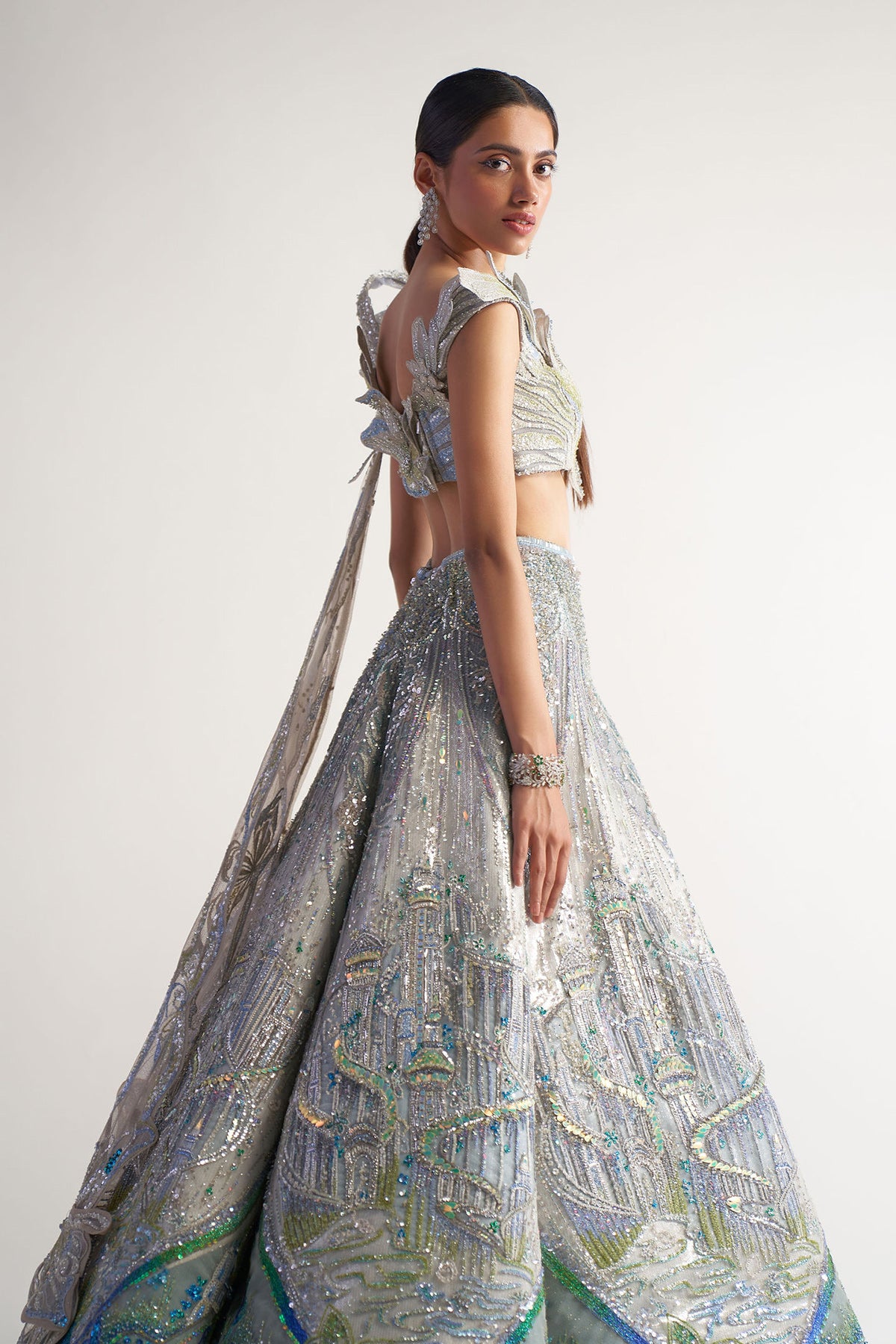 Submarine Lehenga
