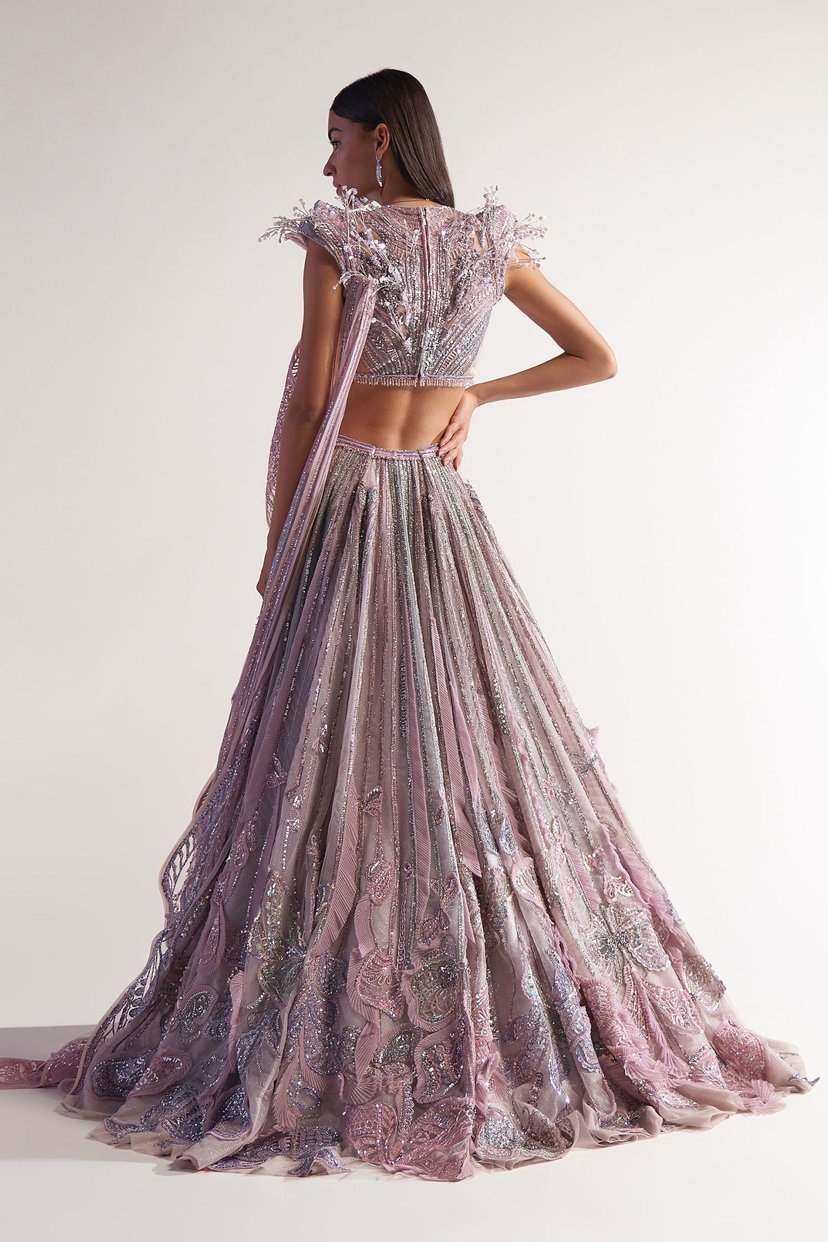 Wings Lehenga