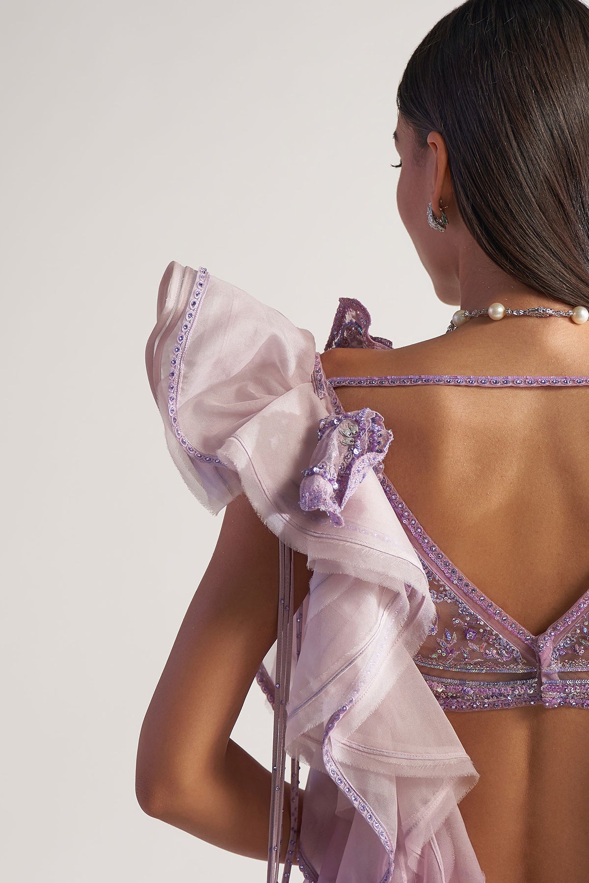 Ruffle Lehenga