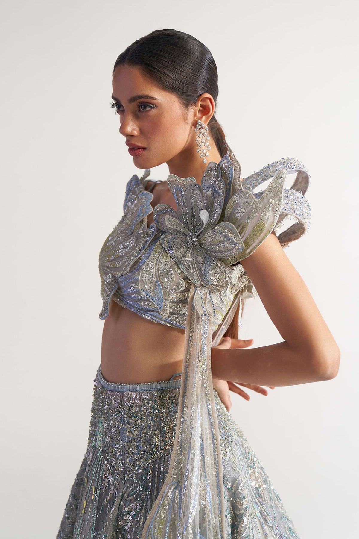 Submarine Lehenga