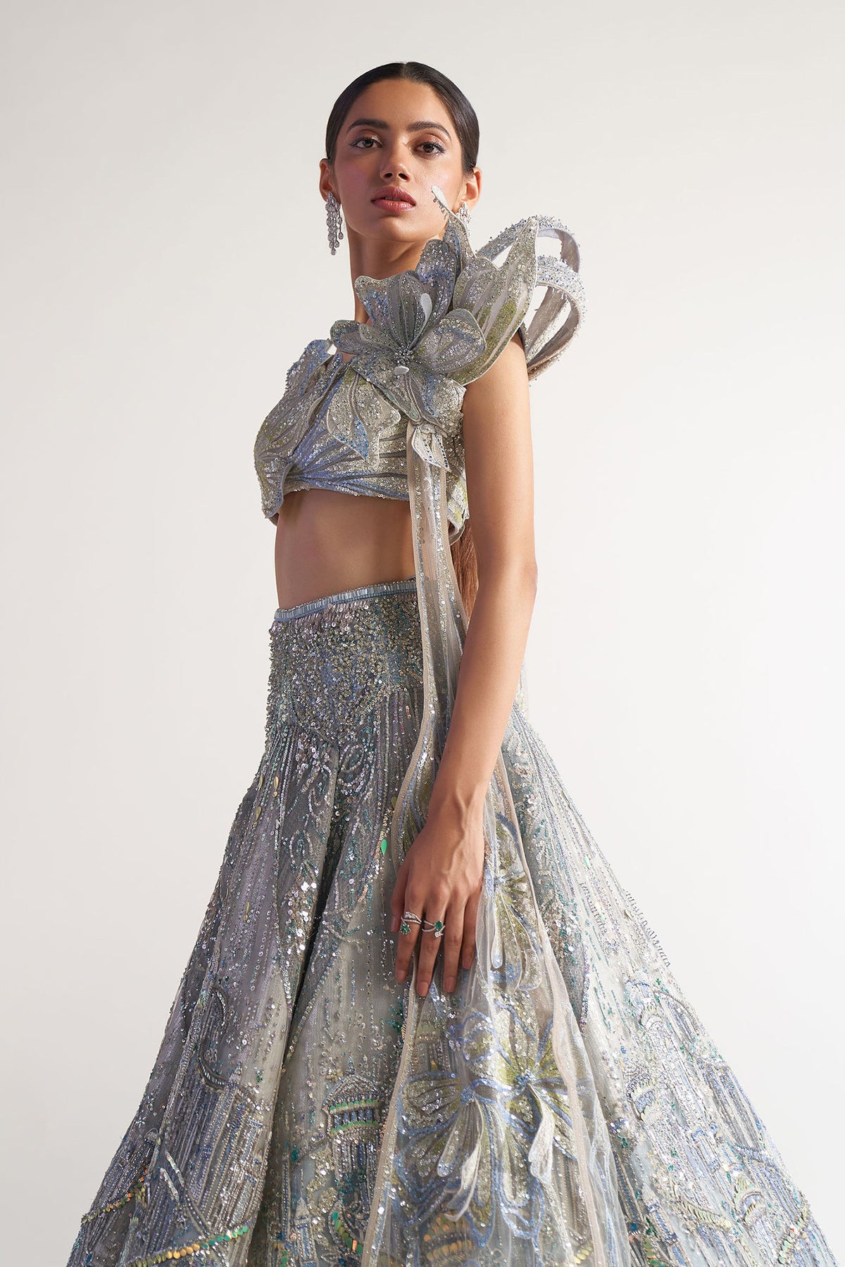 Submarine Lehenga