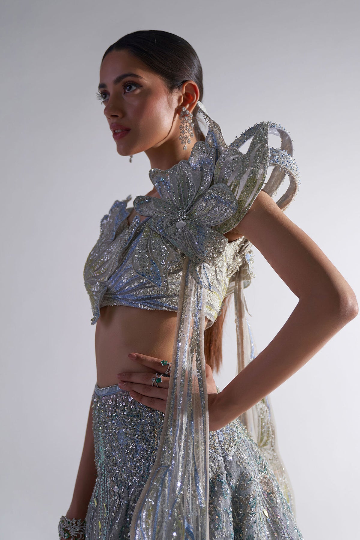 Submarine Lehenga