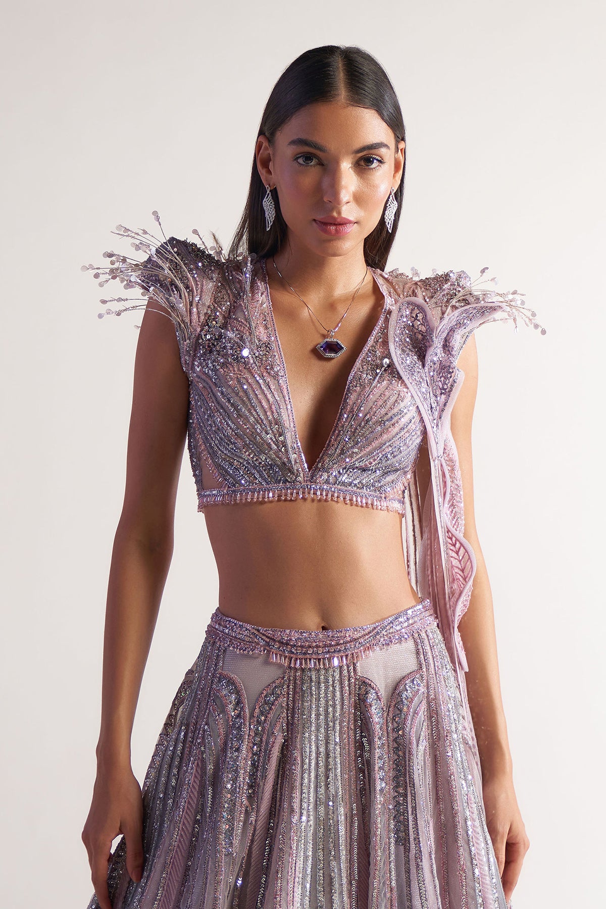 Wings Lehenga