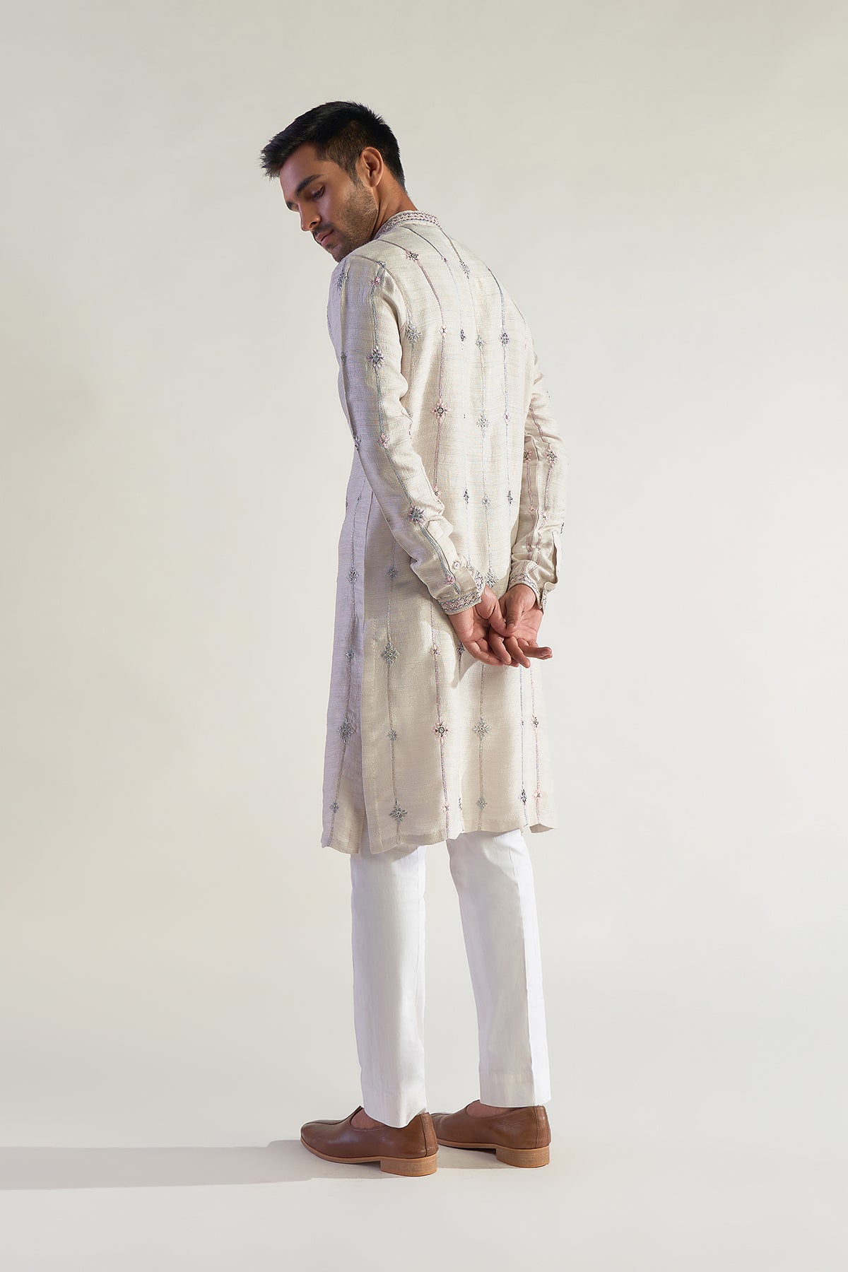 Peach Kurta