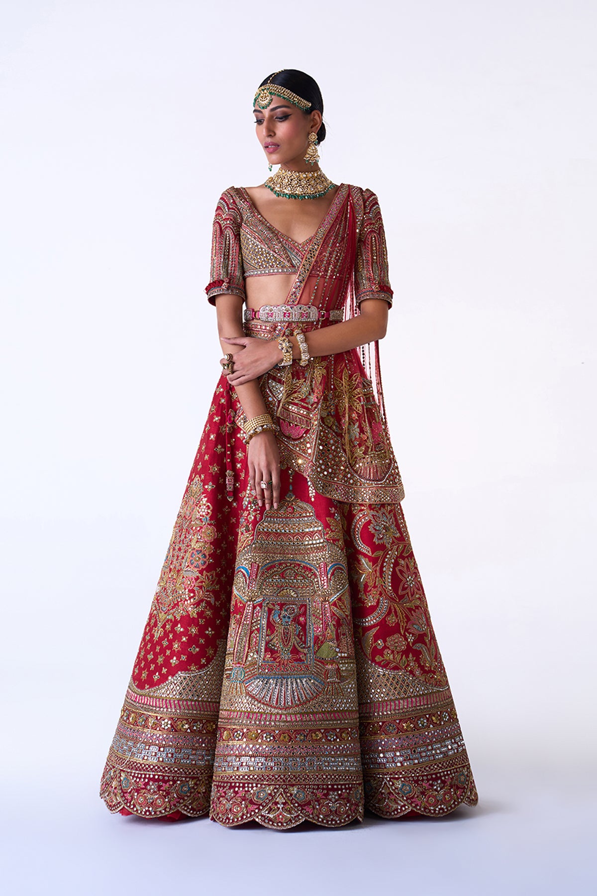 Soltee on sale lehenga price